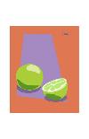 Pink Grapefruits-ATOM-Giclee Print