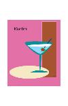 Martini in Pink-ATOM-Giclee Print