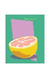 Pink Grapefruits-ATOM-Giclee Print