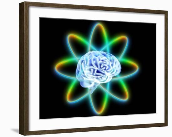 Atomic Brain-PASIEKA-Framed Photographic Print