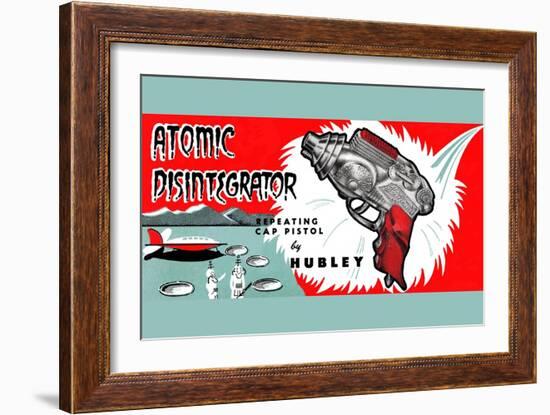 Atomic Disintegrator-null-Framed Art Print