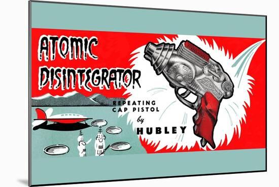 Atomic Disintegrator-null-Mounted Art Print