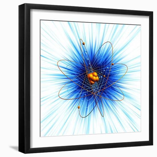 Atomic Structure, Artwork-Mehau Kulyk-Framed Premium Photographic Print