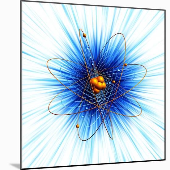 Atomic Structure, Artwork-Mehau Kulyk-Mounted Premium Photographic Print