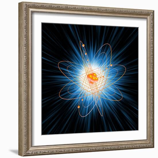 Atomic Structure, Artwork-Mehau Kulyk-Framed Premium Photographic Print