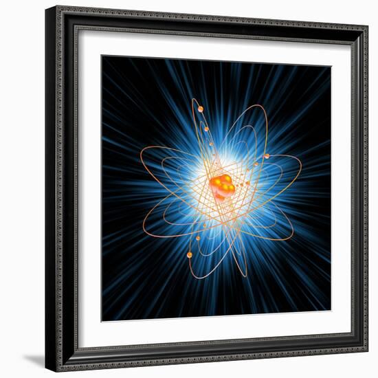 Atomic Structure, Artwork-Mehau Kulyk-Framed Premium Photographic Print