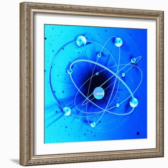 Atomic Structure-Mehau Kulyk-Framed Premium Photographic Print