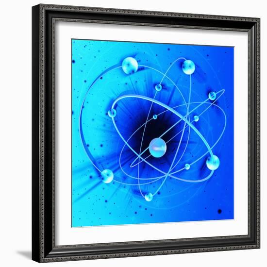 Atomic Structure-Mehau Kulyk-Framed Premium Photographic Print