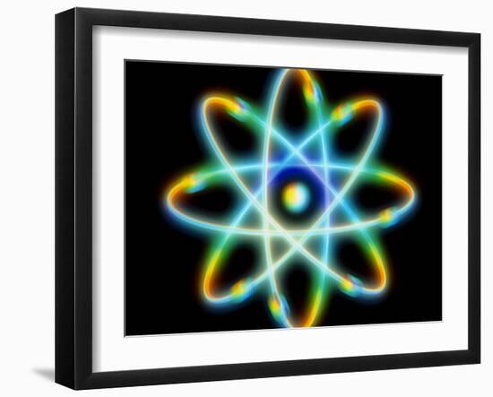 Atomic Structure-PASIEKA-Framed Photographic Print