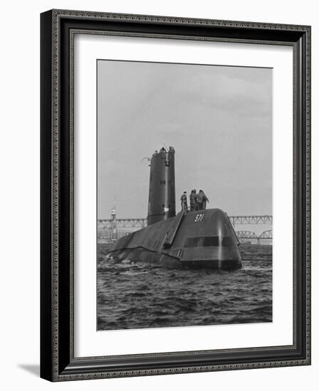 Atomic Submarine "Nautilus"-null-Framed Photographic Print