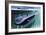 Atomic Submarine under the Ice-English School-Framed Giclee Print