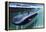 Atomic Submarine under the Ice-English School-Framed Premier Image Canvas