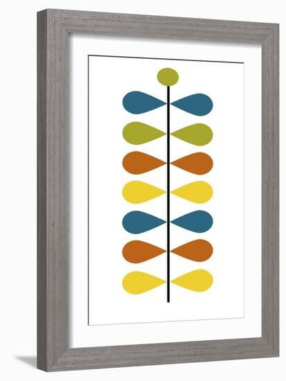 Atomic Tree-Jan Weiss-Framed Art Print