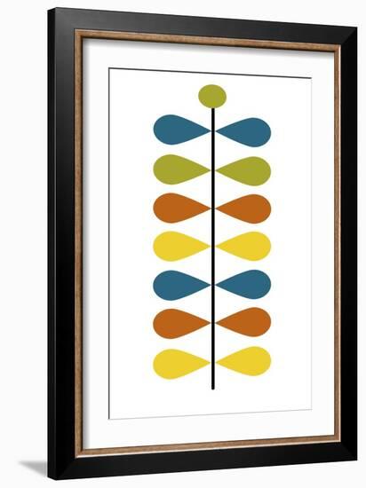 Atomic Tree-Jan Weiss-Framed Art Print