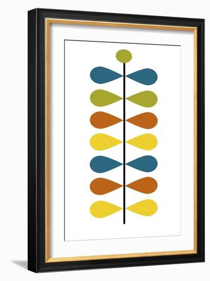 Atomic Tree-Jan Weiss-Framed Art Print