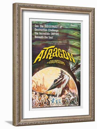 Atragon-null-Framed Premium Giclee Print