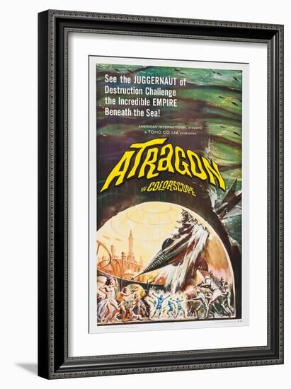 Atragon-null-Framed Premium Giclee Print