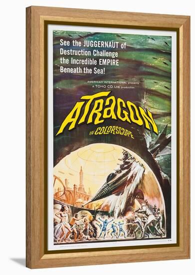Atragon-null-Framed Stretched Canvas