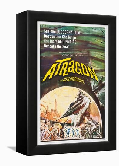 Atragon-null-Framed Stretched Canvas