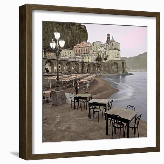 Atrani Caffe #5-Alan Blaustein-Framed Photographic Print