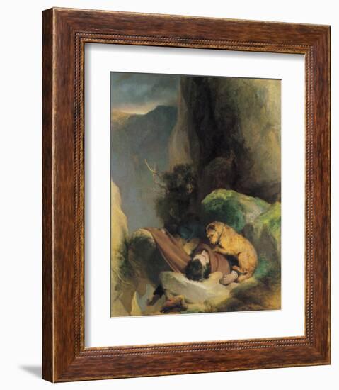 Attachment-Edwin Henry Landseer-Framed Giclee Print