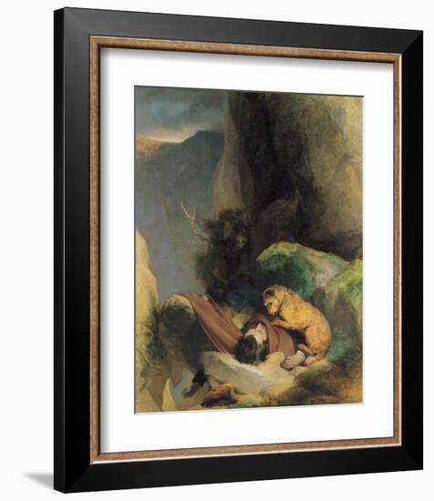 Attachment-Edwin Henry Landseer-Framed Giclee Print