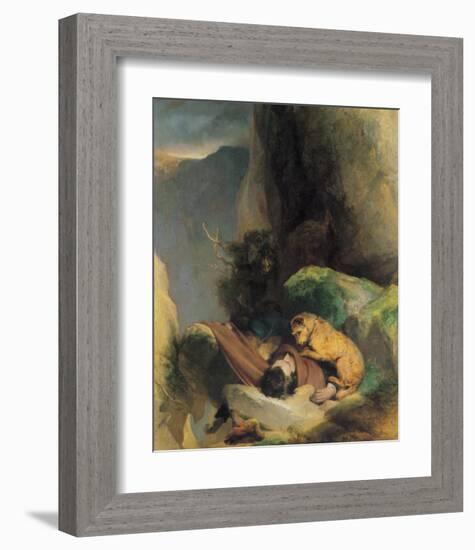 Attachment-Edwin Henry Landseer-Framed Giclee Print