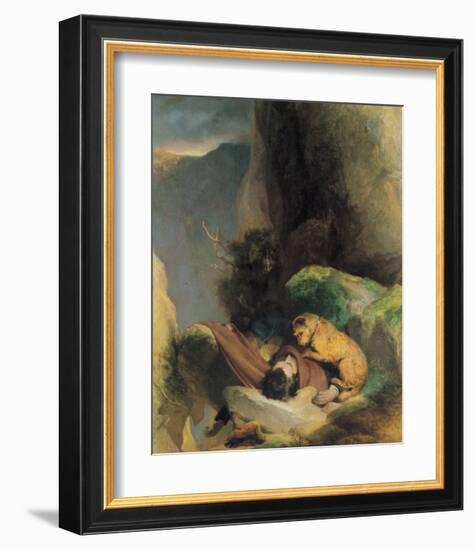 Attachment-Edwin Henry Landseer-Framed Giclee Print