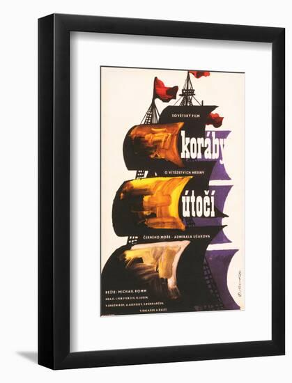 Attack From the Sea-Koraby-null-Framed Premium Giclee Print