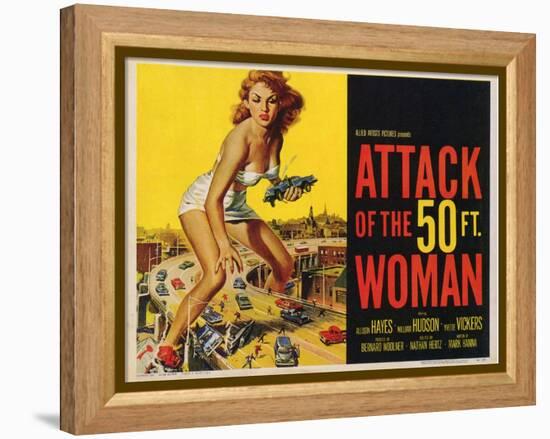 Attack of the 50 Foot Woman, 1958-null-Framed Stretched Canvas