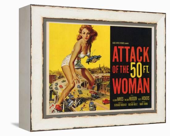 Attack of the 50 Foot Woman, 1958-null-Framed Stretched Canvas