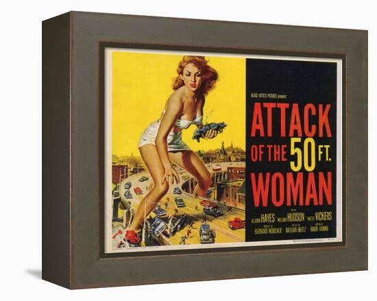 Attack of the 50 Foot Woman, 1958-null-Framed Stretched Canvas