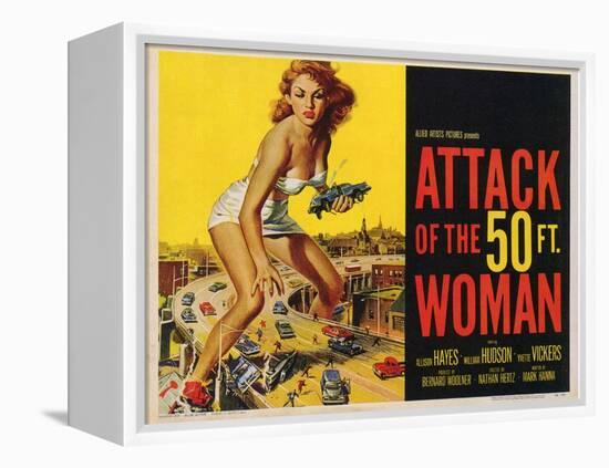 Attack of the 50 Foot Woman, 1958-null-Framed Stretched Canvas