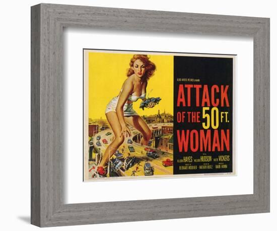 Attack of the 50 Foot Woman, 1958-null-Framed Premium Giclee Print