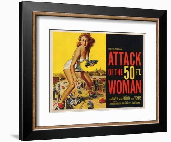 Attack of the 50 Foot Woman, 1958-null-Framed Premium Giclee Print