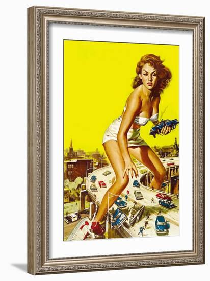 Attack of the 50 Foot Woman, 1958-null-Framed Giclee Print