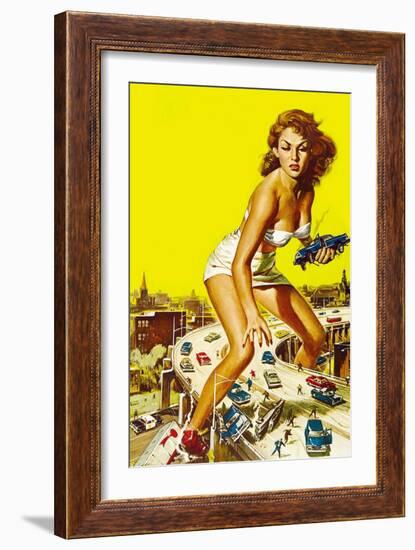 Attack of the 50 Foot Woman, 1958-null-Framed Giclee Print