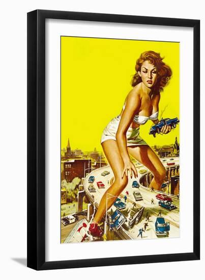 Attack of the 50 Foot Woman, 1958-null-Framed Giclee Print