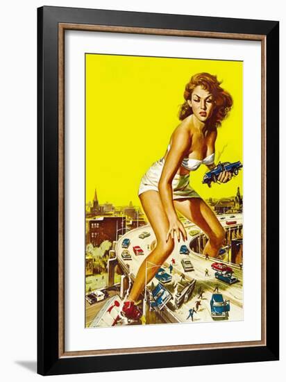 Attack of the 50 Foot Woman, 1958-null-Framed Giclee Print