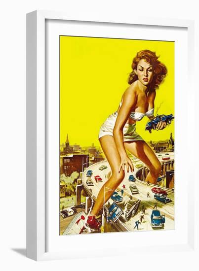 Attack of the 50 Foot Woman, 1958-null-Framed Giclee Print