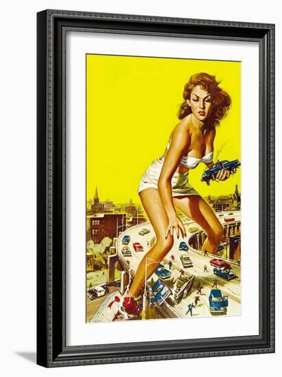 Attack of the 50 Foot Woman, 1958-null-Framed Giclee Print