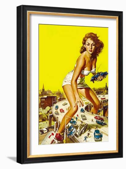 Attack of the 50 Foot Woman, 1958-null-Framed Giclee Print