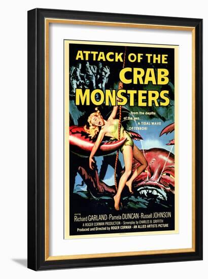 Attack of the Crab Monsters, 1957-null-Framed Art Print