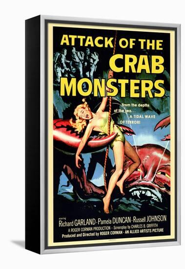 Attack of the Crab Monsters, 1957-null-Framed Stretched Canvas