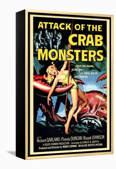 Attack of the Crab Monsters, 1957-null-Framed Stretched Canvas