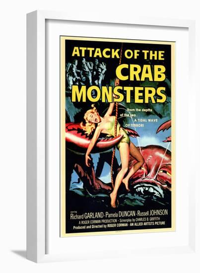 Attack of the Crab Monsters, 1957-null-Framed Premium Giclee Print