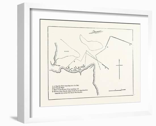 Attack on New London-null-Framed Giclee Print