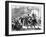 Attack on Otto Von Bismarck-null-Framed Art Print