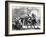 Attack on Otto Von Bismarck-null-Framed Art Print