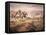 Attack on the Wagon Train, 1904-Charles Marion Russell-Framed Premier Image Canvas